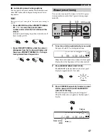 Preview for 51 page of Yamaha HTR-5940 Owner'S Manual