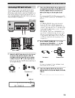 Preview for 57 page of Yamaha HTR-5940 Owner'S Manual