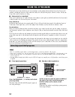 Preview for 66 page of Yamaha HTR-5940 Owner'S Manual