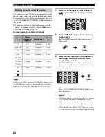 Preview for 92 page of Yamaha HTR-5940 Owner'S Manual