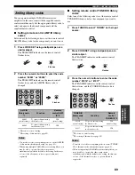 Preview for 93 page of Yamaha HTR-5940 Owner'S Manual