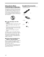 Preview for 113 page of Yamaha HTR-5940 Owner'S Manual