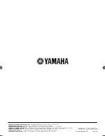 Preview for 125 page of Yamaha HTR-5940 Owner'S Manual