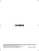 Preview for 169 page of Yamaha HTR-5940 Owner'S Manual