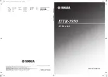 Preview for 1 page of Yamaha HTR-5950 Owner'S Manual