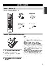 Preview for 7 page of Yamaha HTR-5950 Owner'S Manual