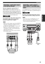 Preview for 27 page of Yamaha HTR-5950 Owner'S Manual