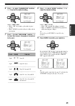 Preview for 33 page of Yamaha HTR-5950 Owner'S Manual