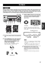 Preview for 35 page of Yamaha HTR-5950 Owner'S Manual