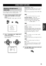 Preview for 43 page of Yamaha HTR-5950 Owner'S Manual