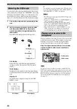 Preview for 44 page of Yamaha HTR-5950 Owner'S Manual