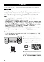 Preview for 48 page of Yamaha HTR-5950 Owner'S Manual