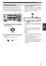 Preview for 51 page of Yamaha HTR-5950 Owner'S Manual