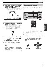 Preview for 53 page of Yamaha HTR-5950 Owner'S Manual