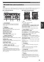 Preview for 57 page of Yamaha HTR-5950 Owner'S Manual