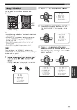 Preview for 81 page of Yamaha HTR-5950 Owner'S Manual