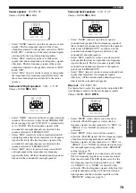 Preview for 83 page of Yamaha HTR-5950 Owner'S Manual