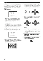 Preview for 88 page of Yamaha HTR-5950 Owner'S Manual