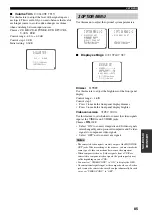 Preview for 89 page of Yamaha HTR-5950 Owner'S Manual