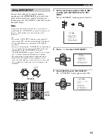 Preview for 37 page of Yamaha HTR-5960 Owner'S Manual