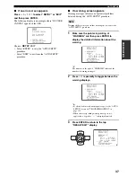 Preview for 41 page of Yamaha HTR-5960 Owner'S Manual