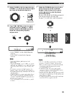 Preview for 43 page of Yamaha HTR-5960 Owner'S Manual