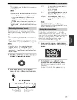 Preview for 45 page of Yamaha HTR-5960 Owner'S Manual