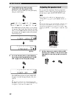 Preview for 46 page of Yamaha HTR-5960 Owner'S Manual