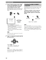 Preview for 48 page of Yamaha HTR-5960 Owner'S Manual