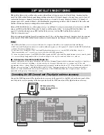 Preview for 63 page of Yamaha HTR-5960 Owner'S Manual