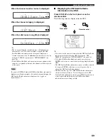 Preview for 73 page of Yamaha HTR-5960 Owner'S Manual