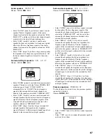 Preview for 91 page of Yamaha HTR-5960 Owner'S Manual