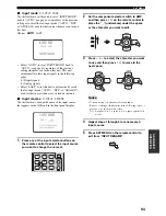 Preview for 97 page of Yamaha HTR-5960 Owner'S Manual