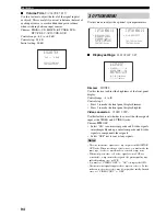 Preview for 98 page of Yamaha HTR-5960 Owner'S Manual