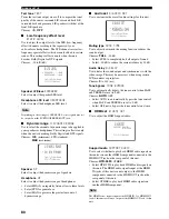 Предварительный просмотр 84 страницы Yamaha HTR-5990 Owner'S Manual