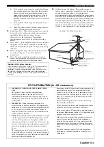 Предварительный просмотр 3 страницы Yamaha HTR-6025 Owner'S Manual