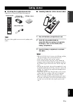 Предварительный просмотр 7 страницы Yamaha HTR-6025 Owner'S Manual