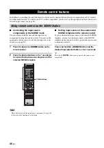 Предварительный просмотр 50 страницы Yamaha HTR-6025 Owner'S Manual