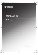 Preview for 1 page of Yamaha HTR-6030 Owner'S Manual