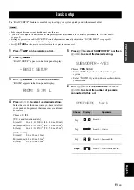 Preview for 25 page of Yamaha HTR-6030 Owner'S Manual