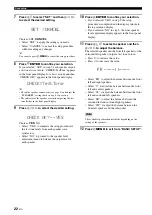 Preview for 26 page of Yamaha HTR-6030 Owner'S Manual