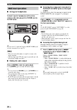 Preview for 32 page of Yamaha HTR-6030 Owner'S Manual