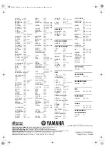 Preview for 76 page of Yamaha HTR-6030 Owner'S Manual