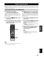 Предварительный просмотр 63 страницы Yamaha HTR-6040 Owner'S Manual