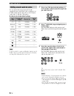 Предварительный просмотр 66 страницы Yamaha HTR-6040 Owner'S Manual