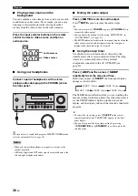 Preview for 40 page of Yamaha HTR-6050 Owner'S Manual