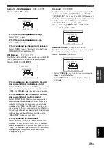 Preview for 53 page of Yamaha HTR-6050 Owner'S Manual