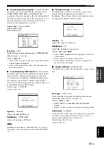 Preview for 55 page of Yamaha HTR-6050 Owner'S Manual