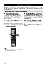 Preview for 60 page of Yamaha HTR-6050 Owner'S Manual