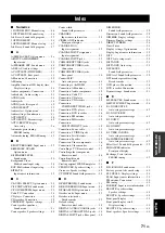 Preview for 75 page of Yamaha HTR-6050 Owner'S Manual